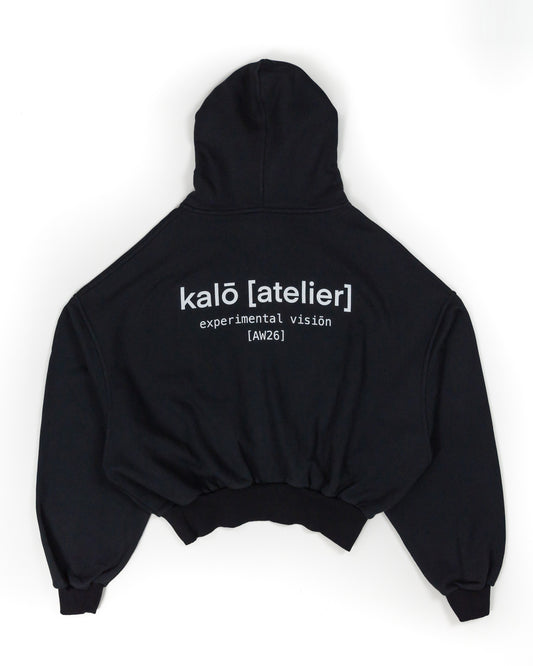 998 Zip Hoodie | Black