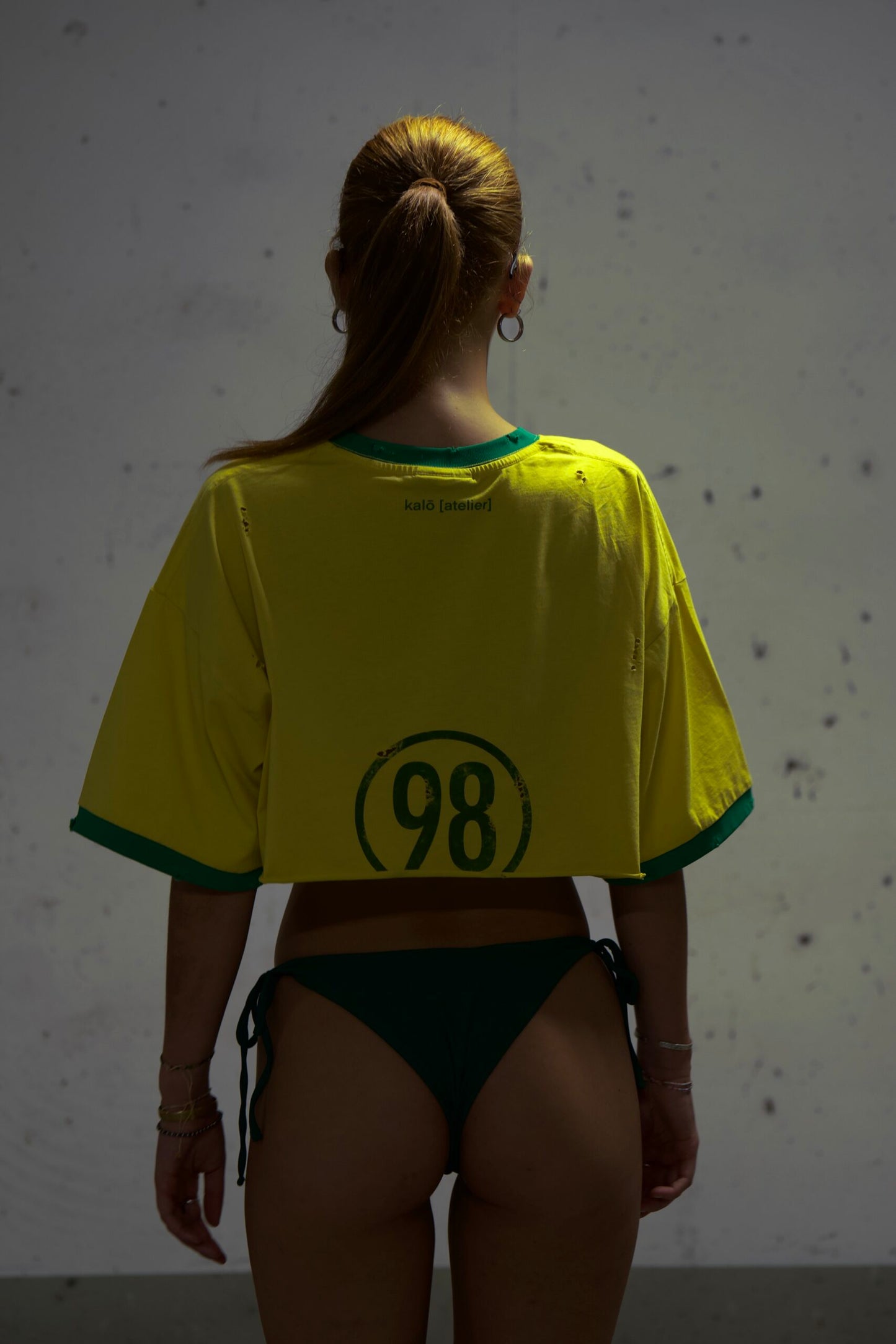 T-SHIRT BRAZIL FEMME CROPPED