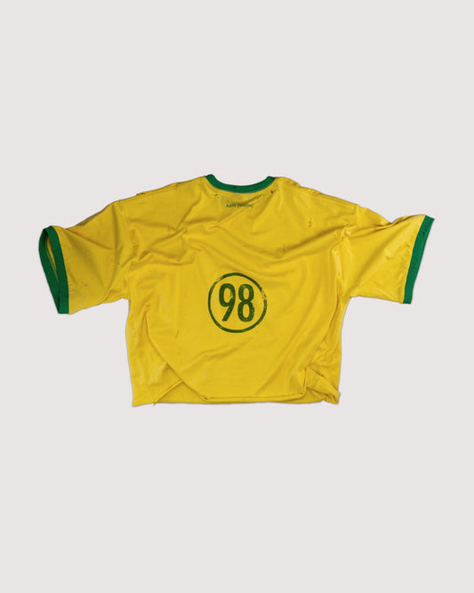 T-SHIRT BRAZIL HOMME CROPPED