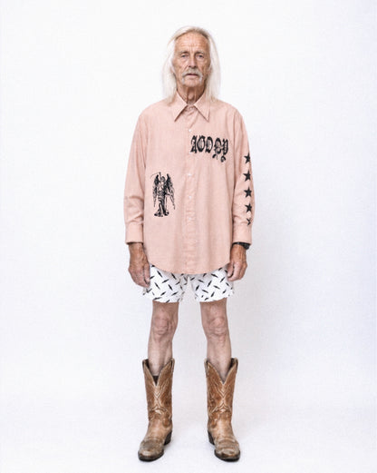 CHEMISE AGONY : ROSE