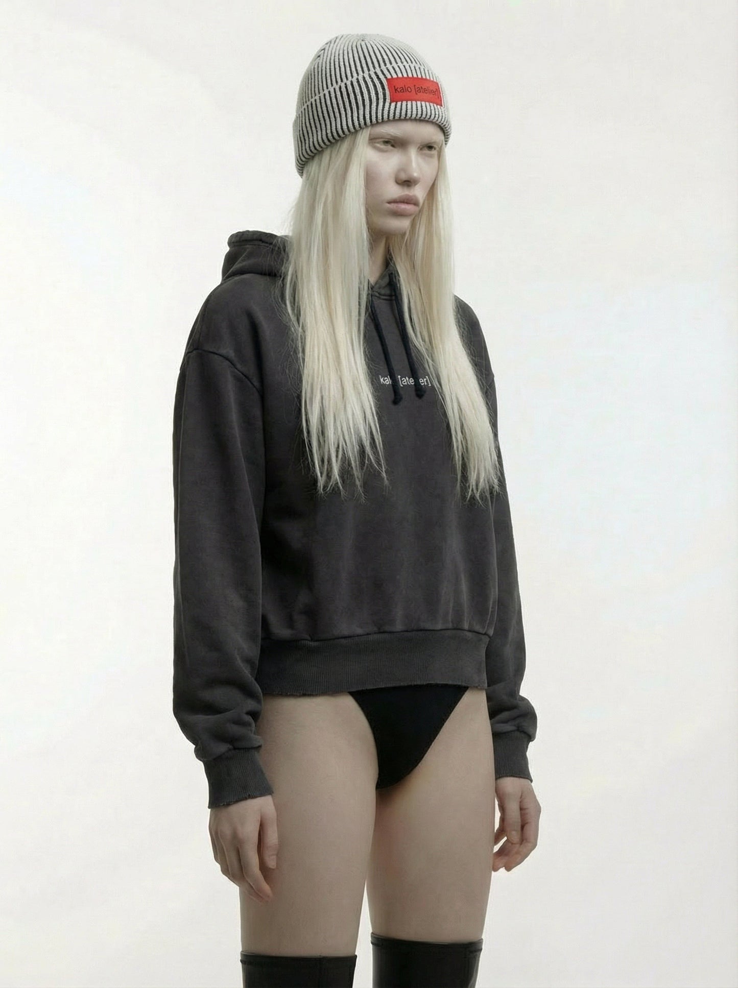 998 Beanie | White reversible