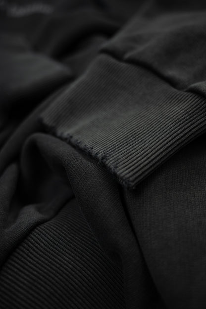 998 Hoodie | Washed black