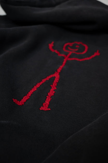 998 Hoodie F*ck | Black