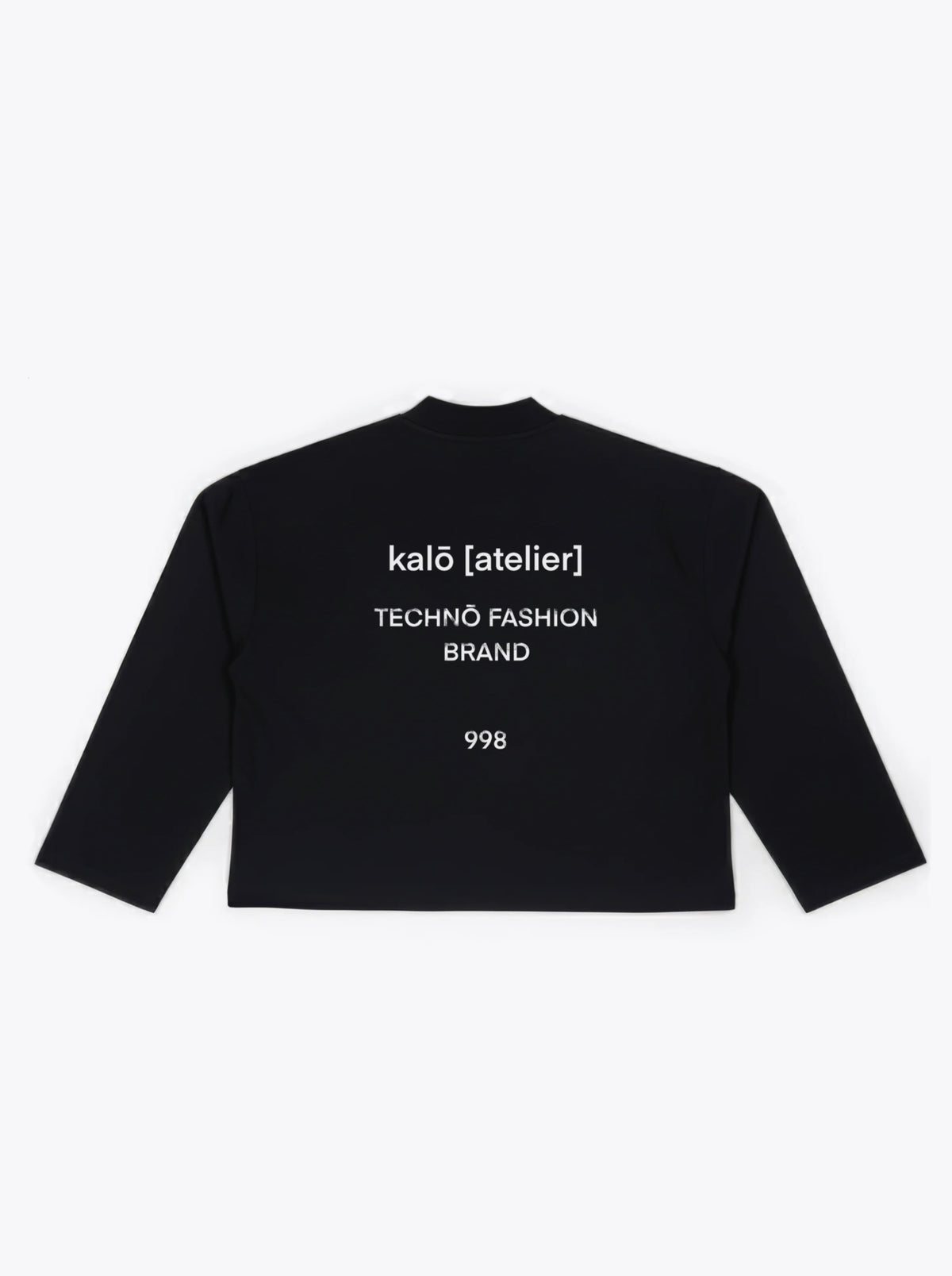 T-SHIRT À MANCHES LONGUES - NOIR