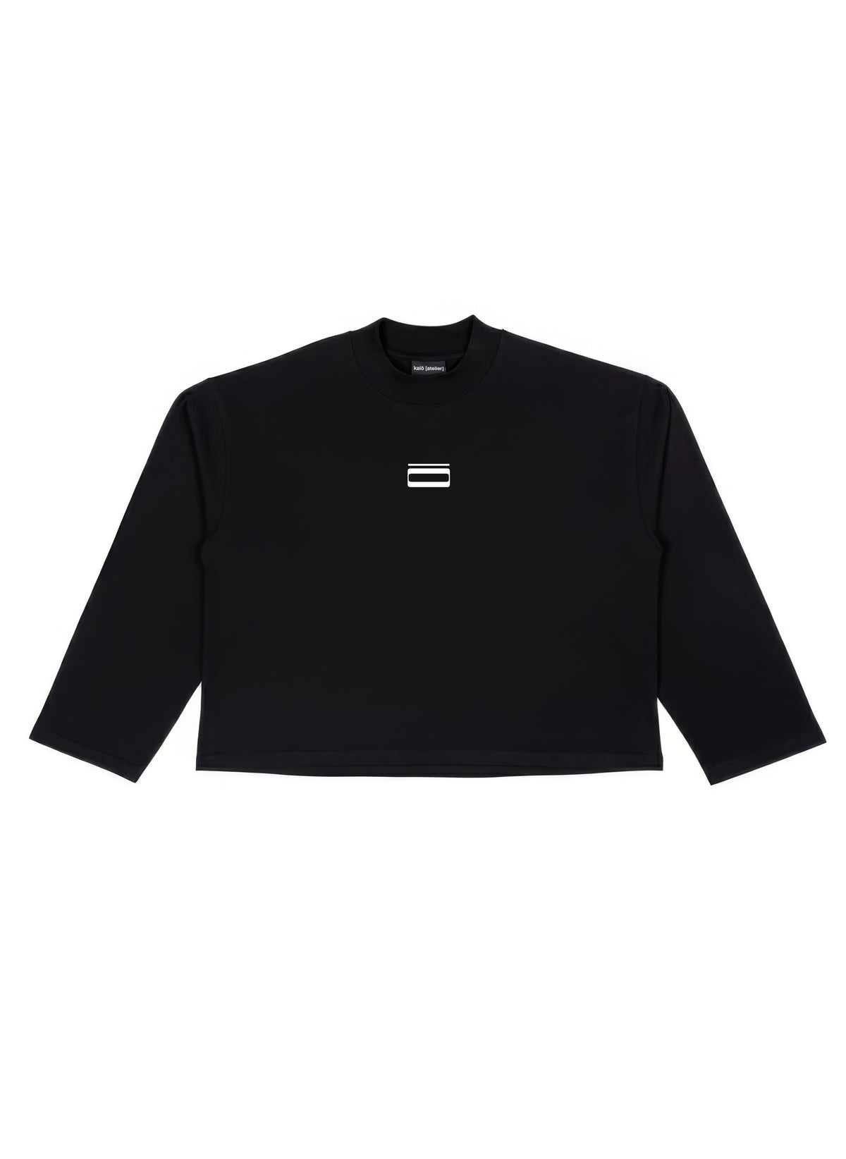 T-SHIRT À MANCHES LONGUES - NOIR