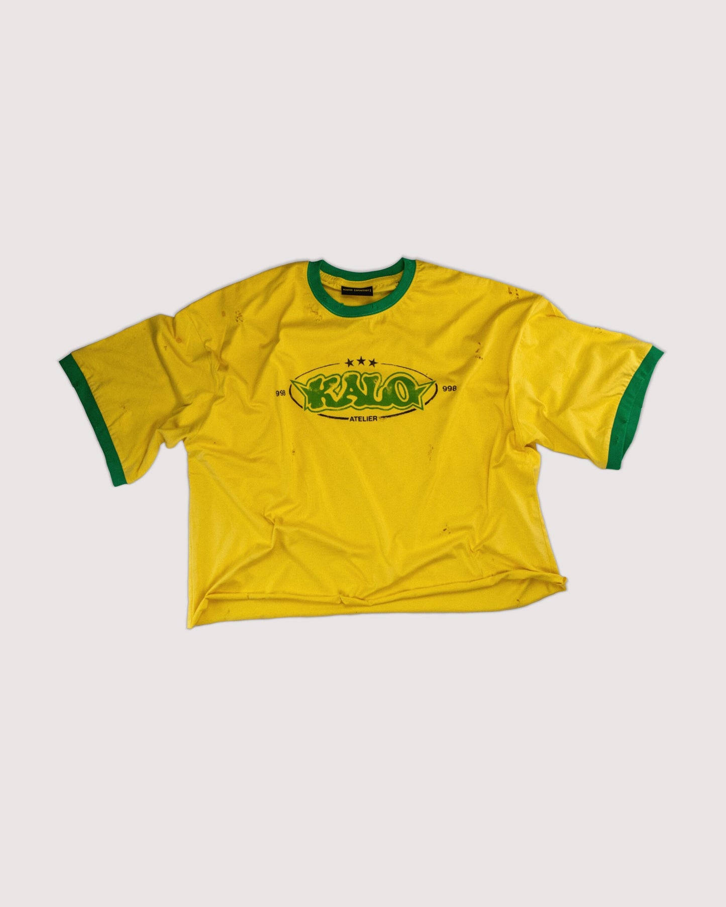 T-SHIRT BRAZIL HOMME CROPPED
