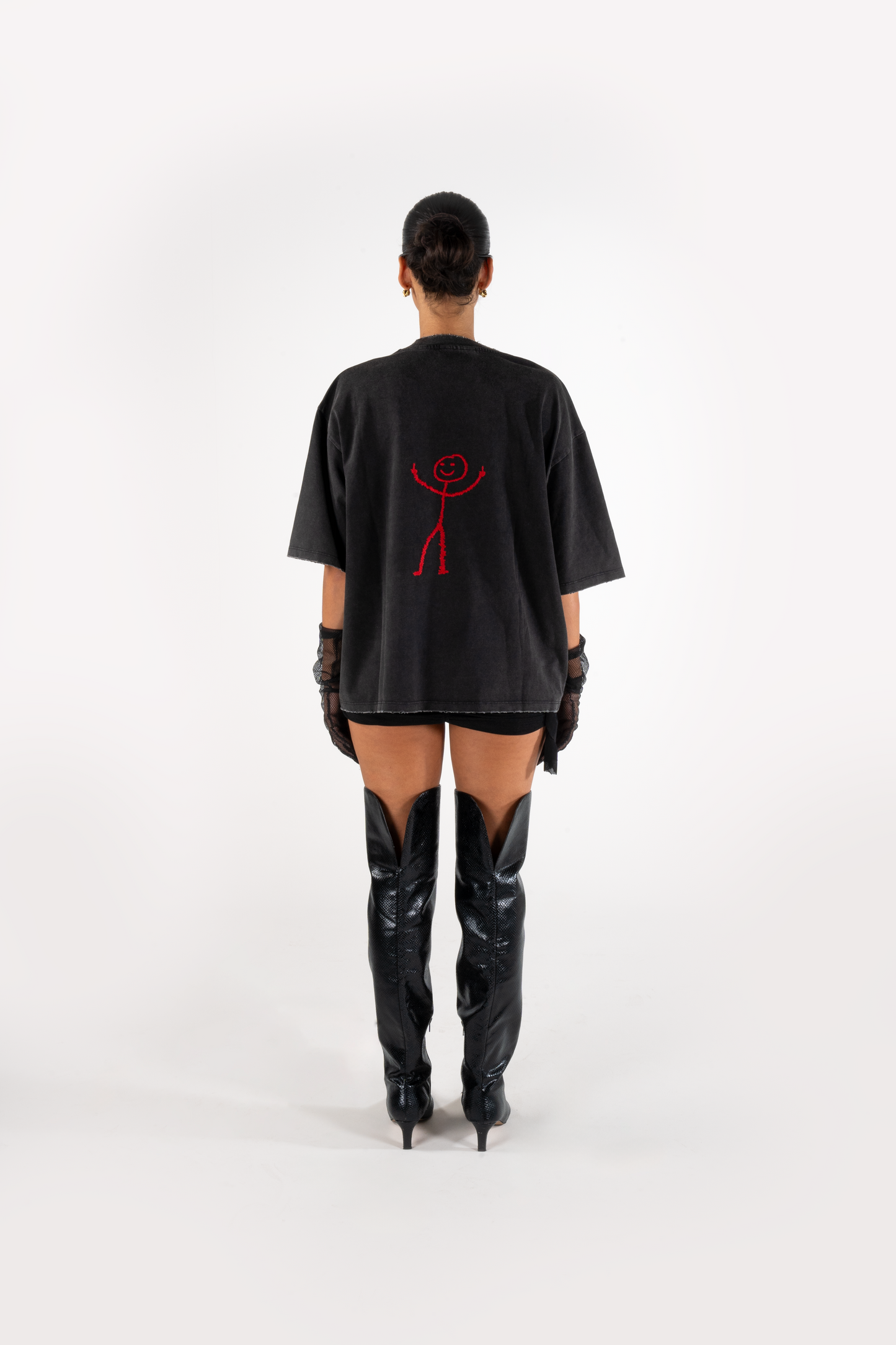 T-SHIRT USED [001] BLACK