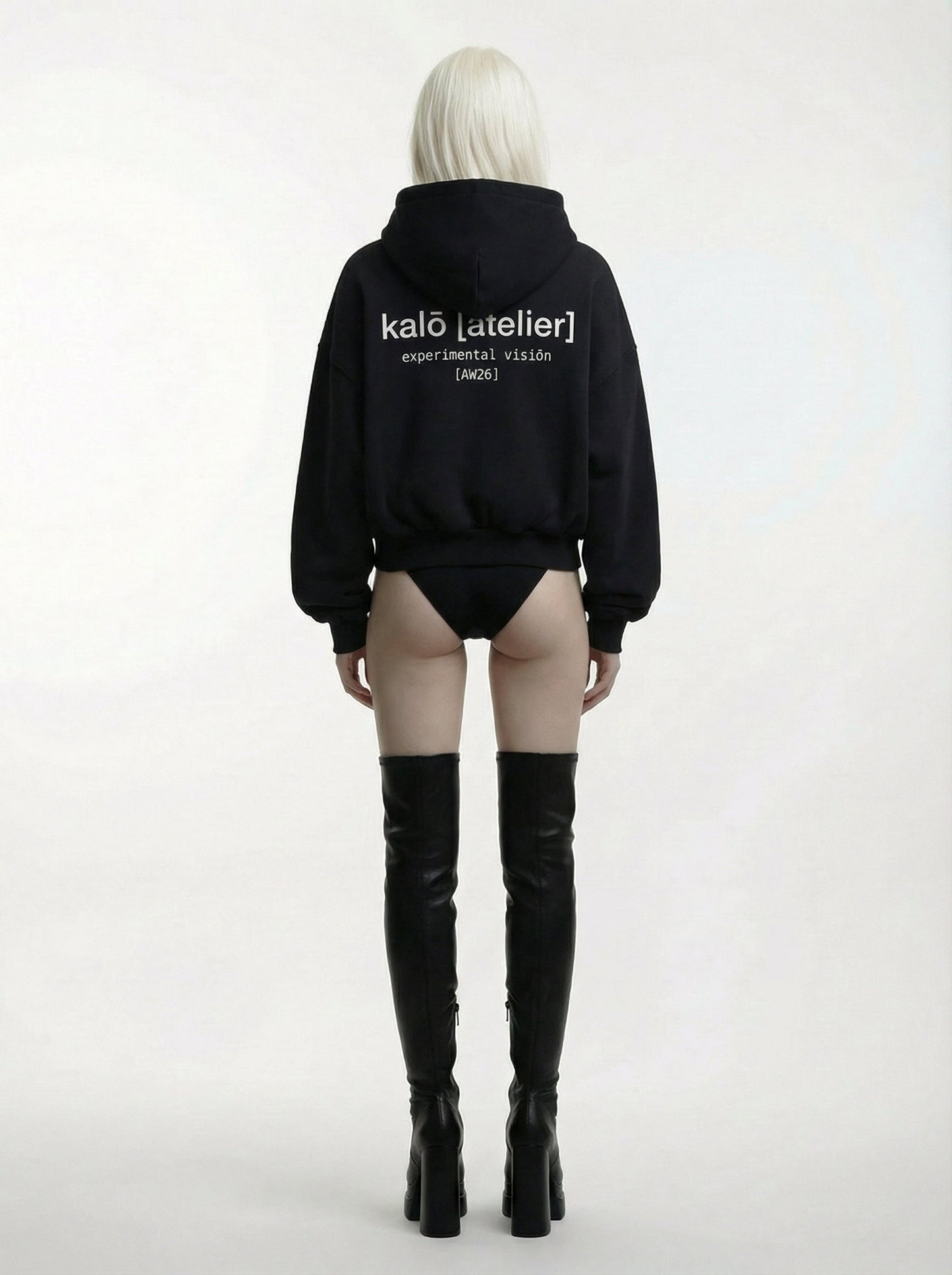 998 Zip Hoodie | Black