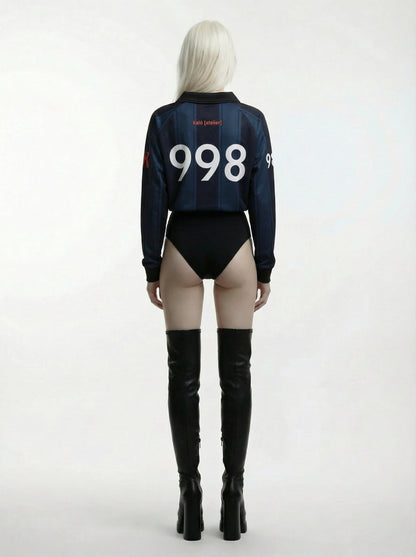 998 Football Jersey | Black Navy
