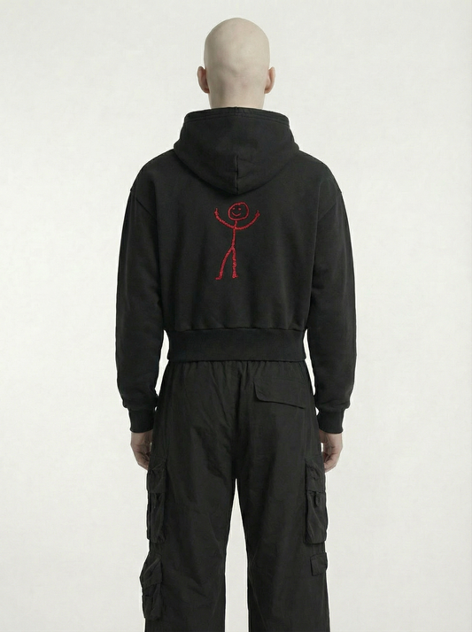 998 Hoodie F*ck | Black