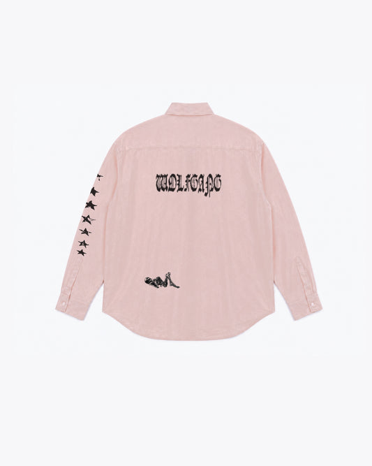 CHEMISE AGONY : ROSE