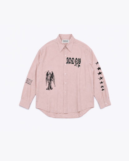CHEMISE AGONY : ROSE