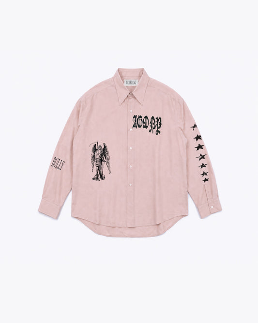 CHEMISE AGONY : ROSE