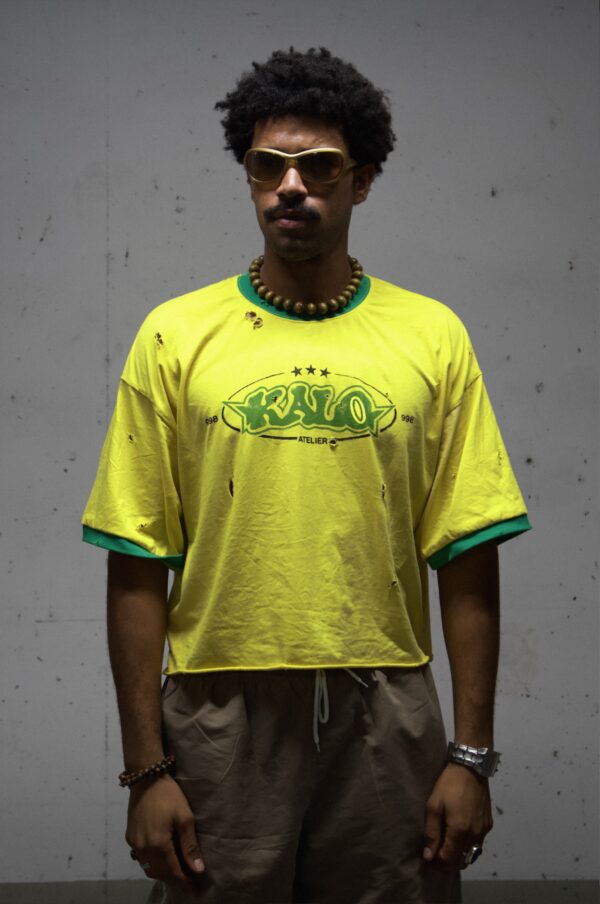 T-SHIRT BRAZIL HOMME BOXY – Image 4